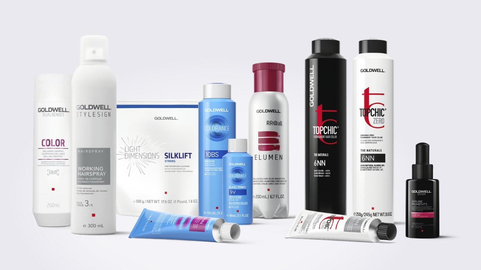 GOLDWELL Product Line Photo